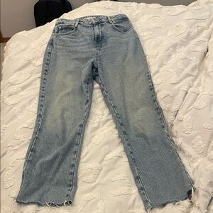 Zara Blue Women's Jeans- Straight Leg